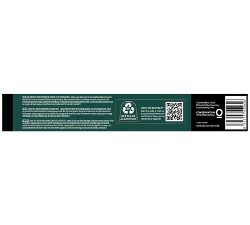 100 capsule compatibili Nespresso* Original Ristretto Shot - Starbucks image number 1