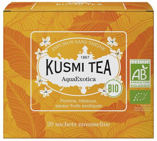 Kusmi Tea Organic AquaExotica - 20 tea bags