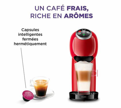 Machine &agrave; capsules compatibles Dolce Gusto&reg; Genio S Plus YY4444FD Rouge - KRUPS image number 4