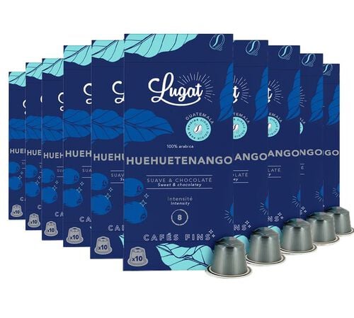 100 capsules compatibles Nespresso* Original Huehuetenango - LUGAT