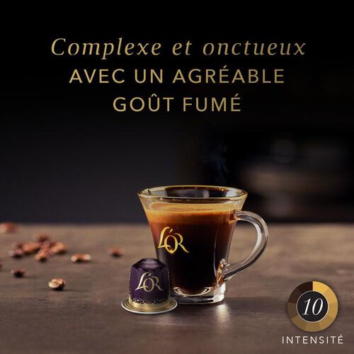 30 capsules compatibles Nespresso* Original Supremo - L'OR ESPRESSO image number 2