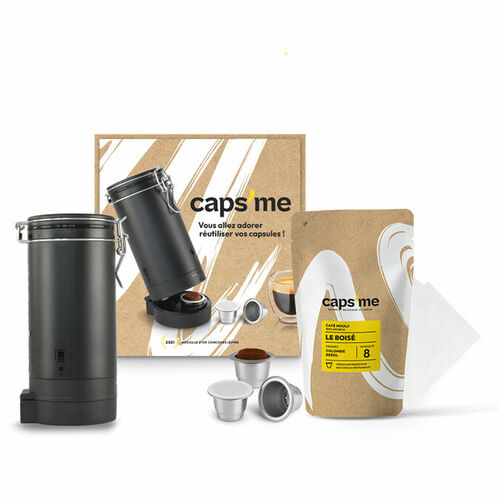 Starter Kit capsule ricaricabili compatibili Nespresso* Original &ndash; Caps Me