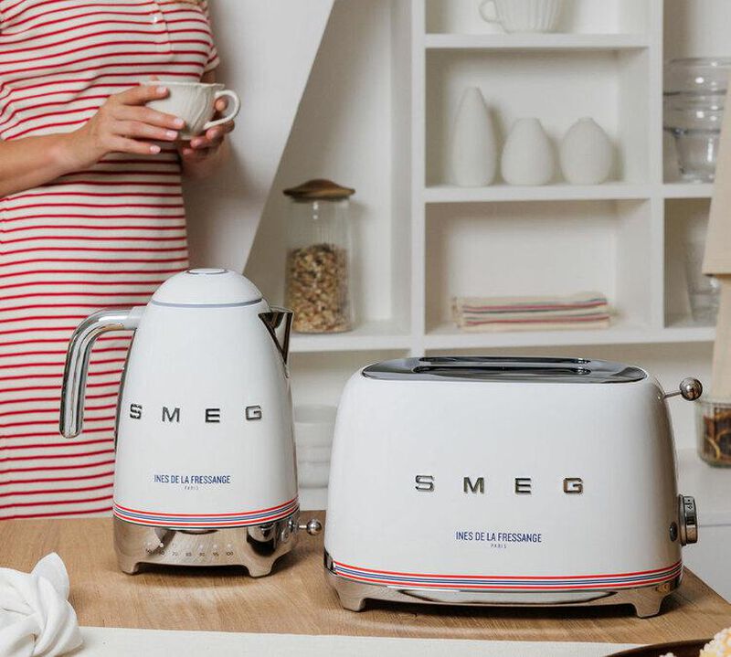 Grille-pain TSF01IDFEU 2 tranches Ines de la Fressange - SMEG image number 6