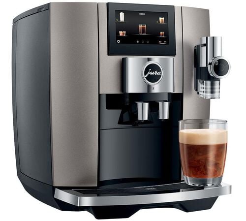 Machine auto - J8 Midnight Silver (EA) - JURA - Bon &eacute;tat image number 0