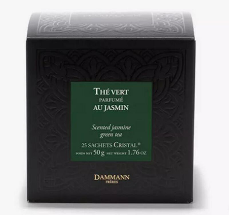 Dammann Fr&egrave;res Jasmine green tea - 25 Cristal&reg; sachets image number 2