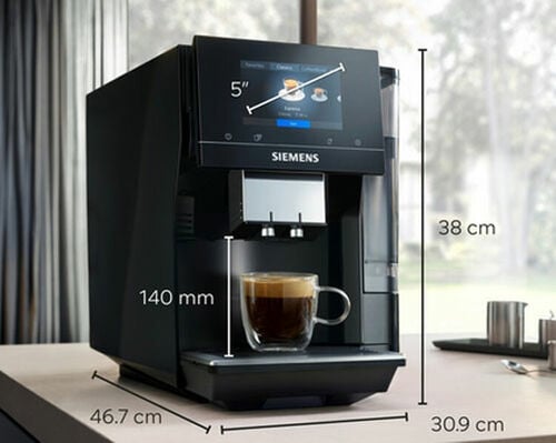 Expresso Broyeur SIEMENS EQ.700 Classic TP713R19 - Noire image number 5