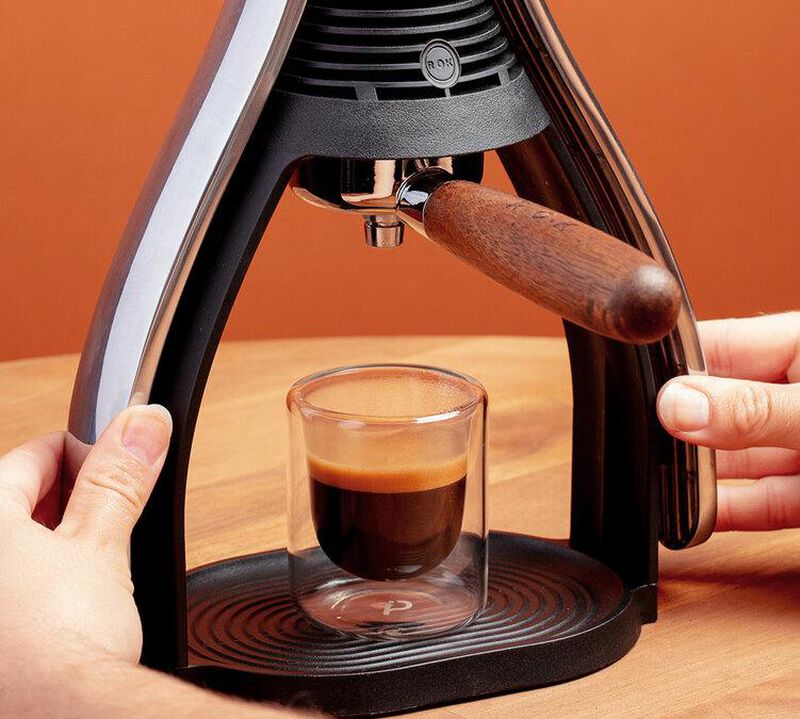 ROK Presso Smartshot Black Manual Espresso Machine + 250g Free Coffee image number 4