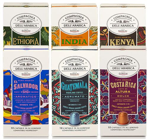 60 capsules compatibles Nespresso* Original Coffret pure origine - CORSINI image number 2