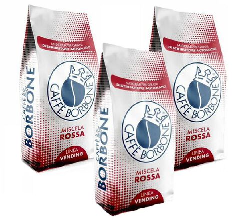 Caff&egrave; Borbone - Caff&egrave; in grani - Miscela Rossa 3 kg