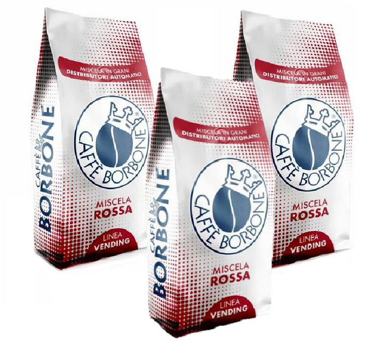 Caff&egrave; Borbone - Caff&egrave; in grani - Miscela Rossa 3 kg image number 0