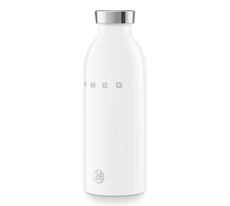 Bouteille isotherme double paroi blanche WBF01WH - Ann&eacute;es 50 - 50 cl- SMEG image number 2