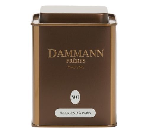 N&deg;501 Oolong tea Weekend &agrave; Paris - 100g - Dammann Fr&egrave;res