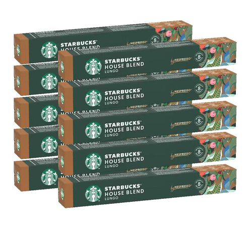 100 capsule compatibili Nespresso* Original House Blend &ndash; Starbucks