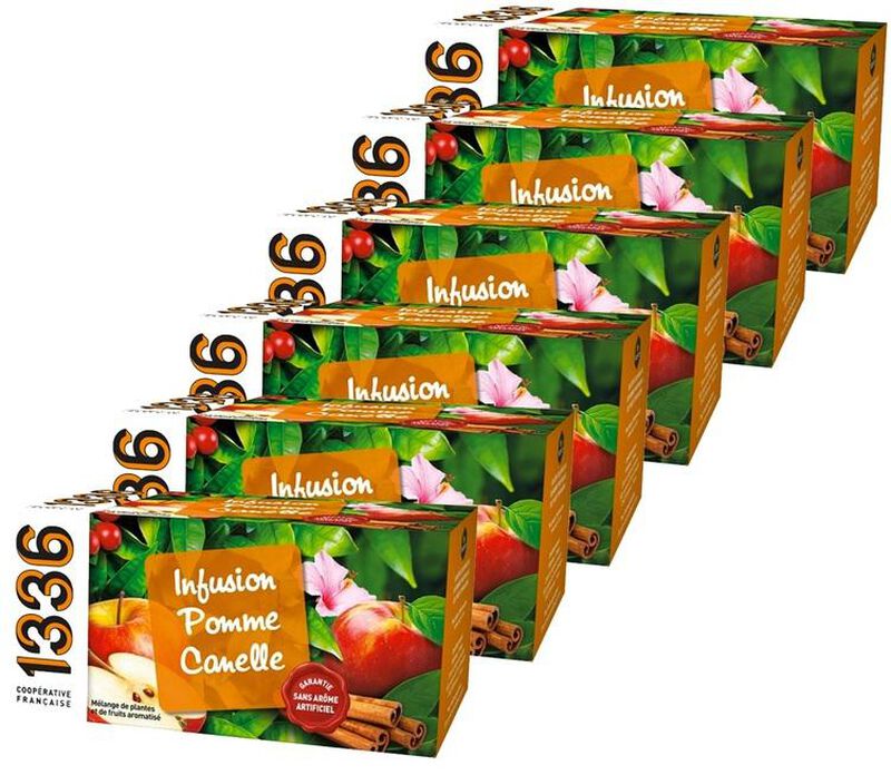 Infusions Pomme Cannelle - 6 x 25 sachets - 1336 (SCOP TI) image number 0