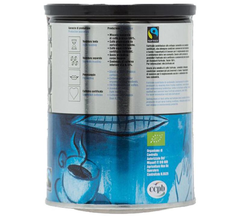 Goppion Caff&egrave; 'Nativo' organic decaffeinated ground coffee - 250g image number 1