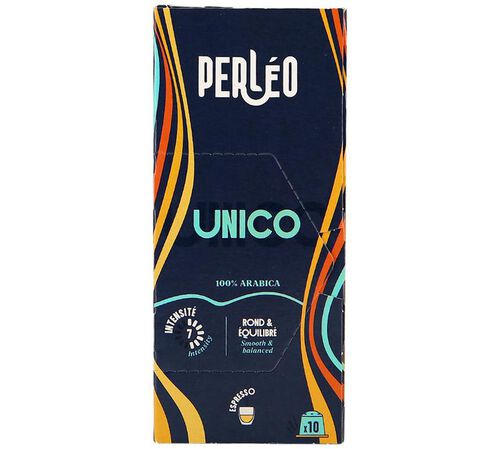 10 Nespresso* Original Compatible Capsules Unico &ndash; PERLEO