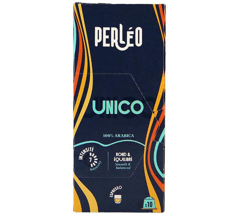10 Nespresso* Original Compatible Capsules Unico &ndash; PERLEO image number 0