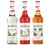 Monin - Trois sirops concentr&eacute;s aux fruits - Cocktails sans alcool - 3 x 70 cl image