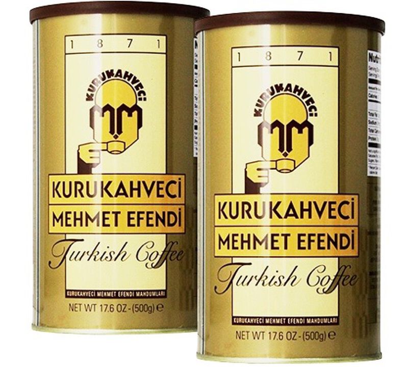 Mehmet Efendi Turkish ground coffee - 2x500g (1kg) image number 0