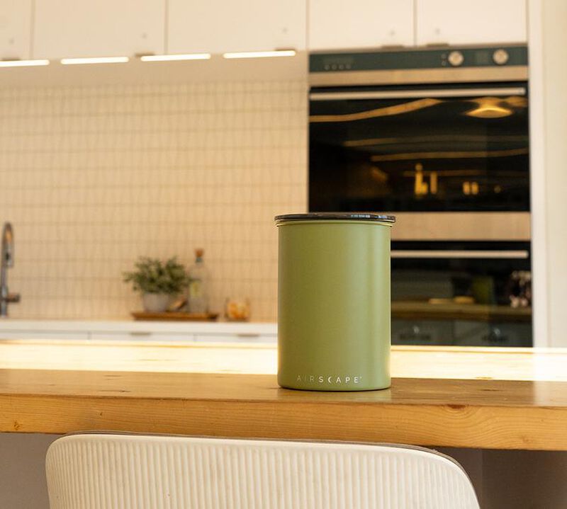 Airscape Coffee Storage Container - Lichen Green - 500g image number 1