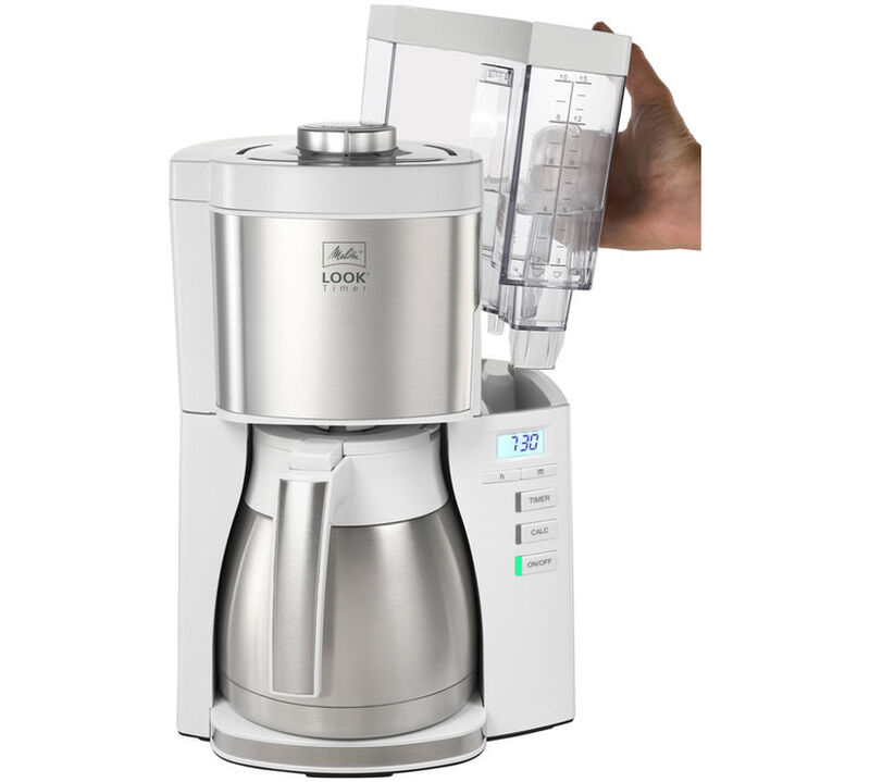 Cafeti&egrave;re blanche Melitta Look V Therm Timer 1025-17 blanche + offre cadeaux image number 2