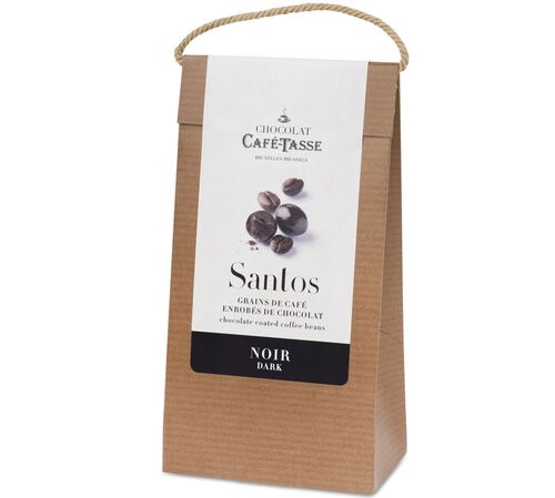Caf&eacute;-Tasse - Chicchi di caff&egrave; Santos ricoperti di cioccolato fondente