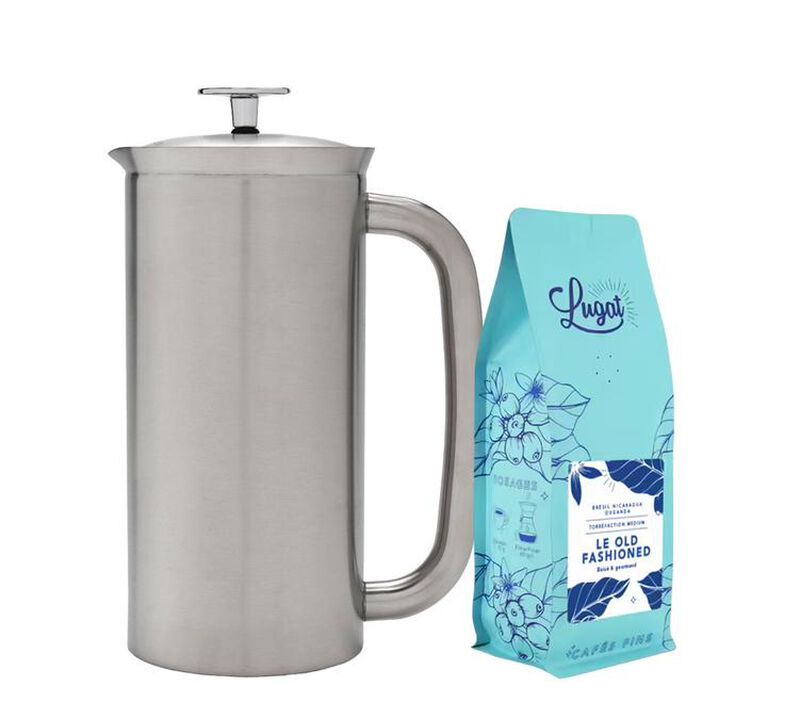 French Press P7 Espro in Brushed Stainless Steel - 1L image number 0