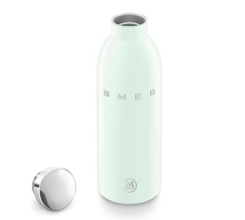 Bouteille isotherme double paroi vert d'eau WBF01PG - Ann&eacute;es 50 - 50 cl- SMEG image number 4