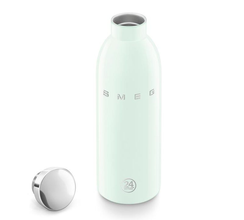 Bouteille isotherme double paroi vert d'eau WBF01PG - Ann&eacute;es 50 - 50 cl- SMEG image number 4