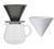Kit Dripper SCS-01 noir + Carafe Kinto verre 600ml - Slow Coffee - Kinto image