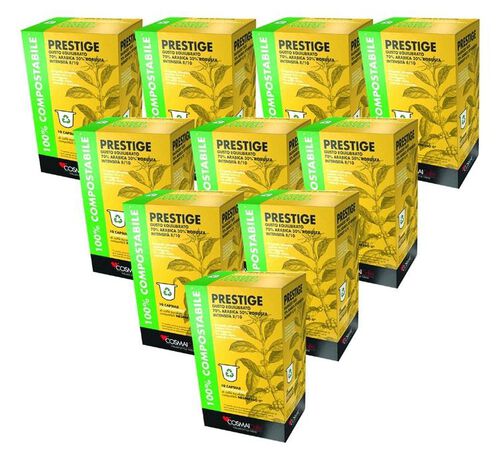 100 Nespresso* Original Compatible Capsules Prestige &ndash; COSMAI CAFFE