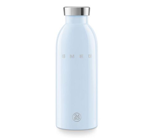 Bouteille isotherme double paroi bleu azur WBF01PB - Ann&eacute;es 50 - 50 cl- SMEG