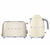 Set Petit-D&eacute;jeuner Grille-Pain TSF01CREU et Bouilloire KLF03CREU Cr&egrave;me - SMEG image