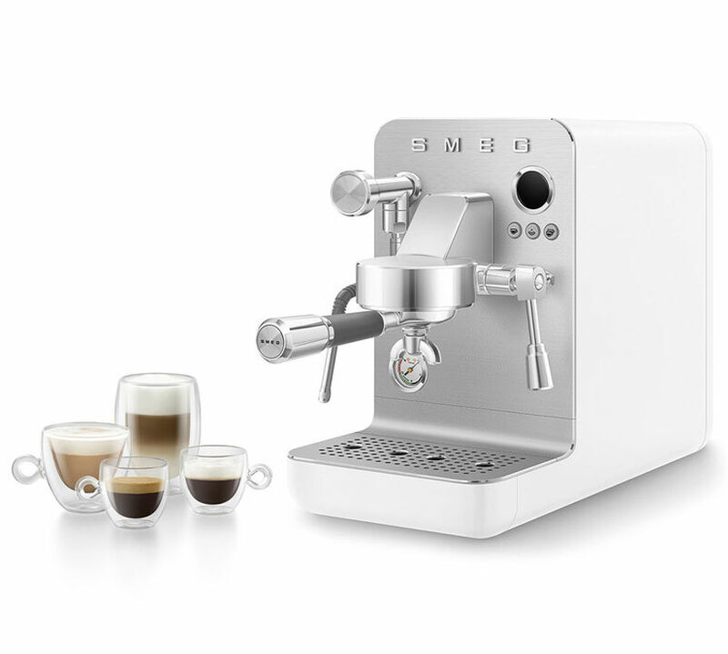 Machine Expresso SMEG EMC02WHMEU blanche image number 9
