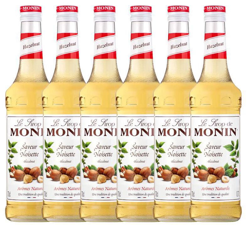 Sirop Noisette + pompe doseuse - 6 x 70cl MONIN image number 0