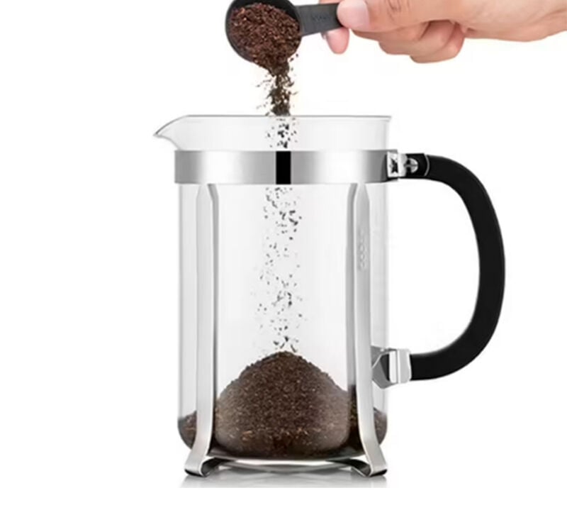 Pack cafeti&egrave;re &agrave; piston 1.5L Chambord Bodum + 250gr Caf&eacute; moulu Antico Aroma de  Zicaff&egrave; image number 2