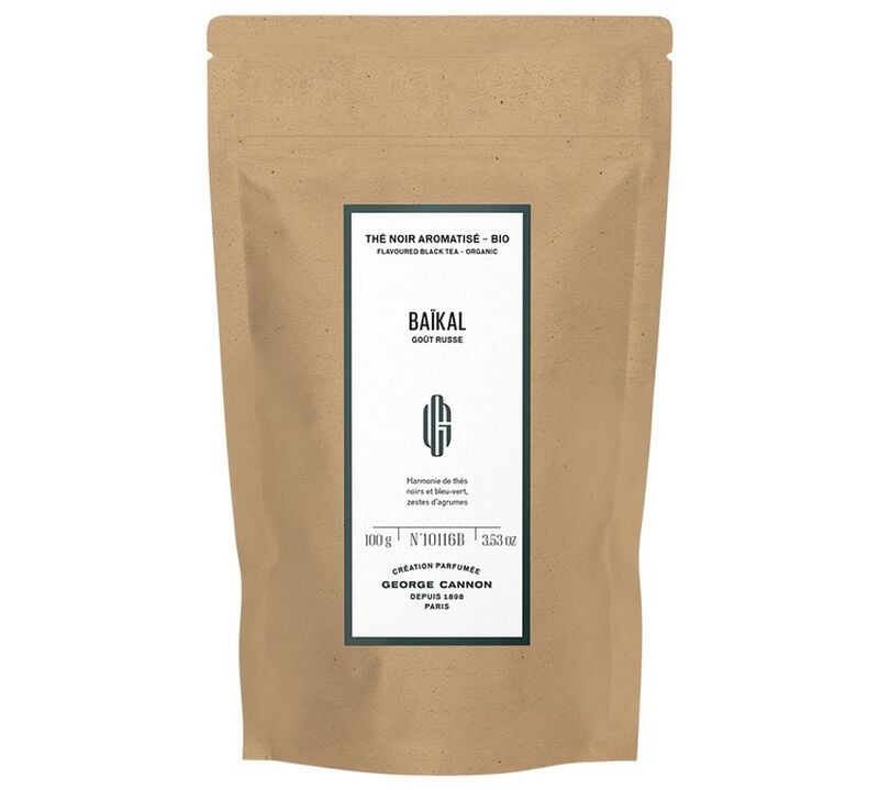 George Cannon Organic Loose Leaf Black Tea Ba&iuml;kal - 100g image number 1