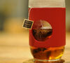Cafflano Go-Brew portable brewing bottle in red image number 3