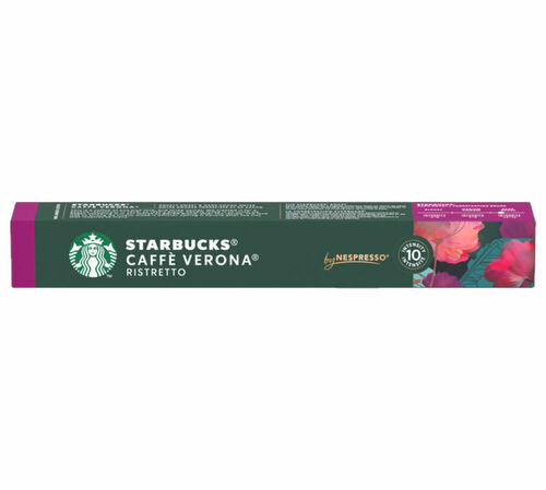 10 Nespresso* Original Compatible Capsules Verona &ndash; STARBUCKS
