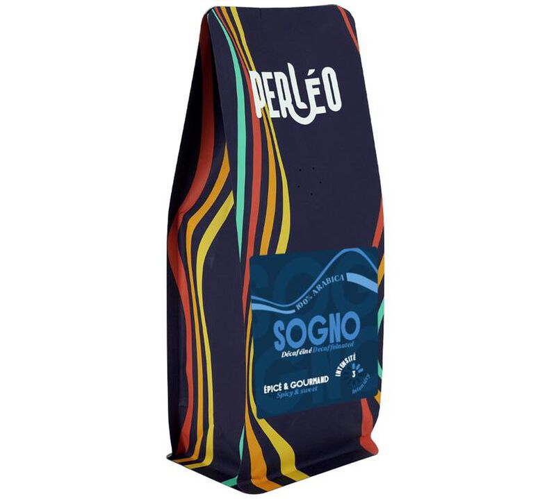 Perl&eacute;o Decaf Coffee Beans Sogno - 250g image number 4