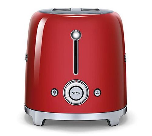 Grille-pain TSF02RDEU 4 tranches Rouge - SMEG image number 2