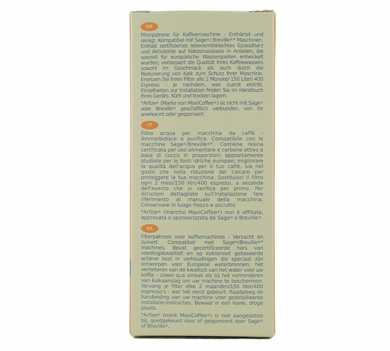 Arfize Water Filter Cartridge Compatible With Sage&reg; / Breville&reg; image number 3