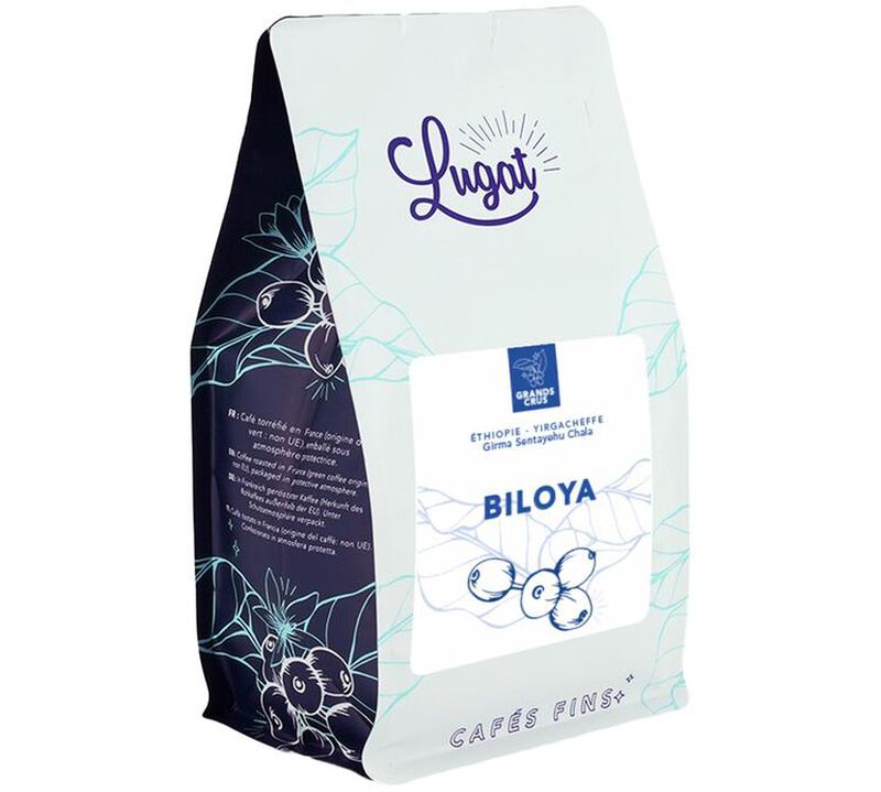 200 g - Caf&eacute; en grain - Ethiopie Biloya - LUGAT image number 0