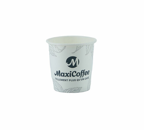 Pack of 50 MaxiCoffee Paper Cups - 12 cl
