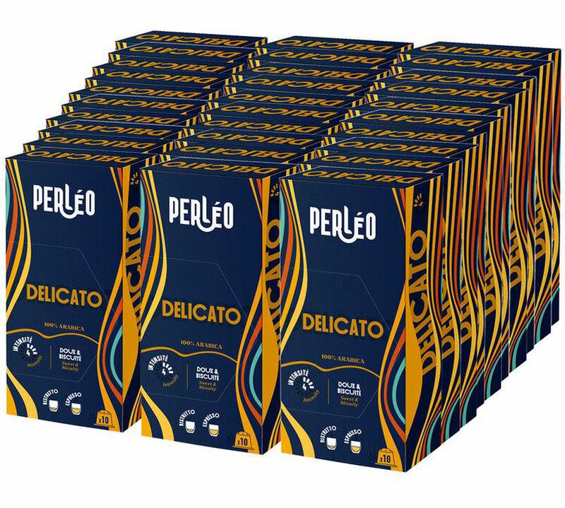 300 capsules compatibles Nespresso* Original Delicato - PERL&Eacute;O image number 0