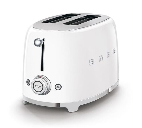 Grille-pain SMEG TSF01WHMEU 2 tranches Blanc mat image number 1