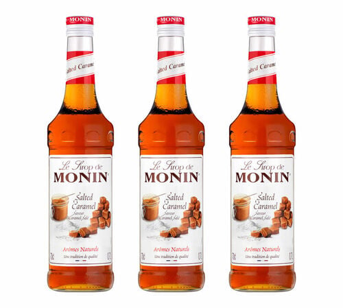 Sirops Monin Caramel Sal&eacute; 3 x 70cl - MONIN