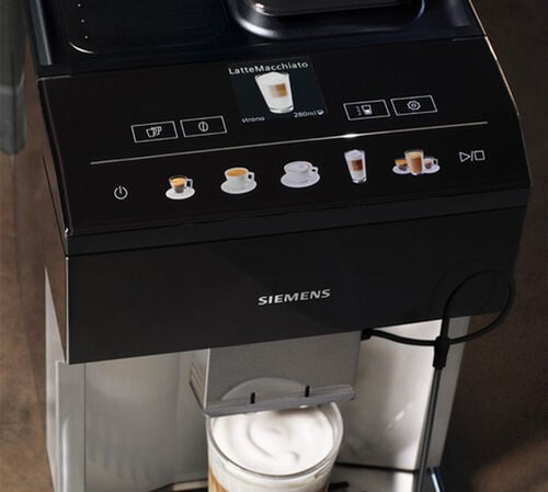 Machine &agrave; caf&eacute; auto - EQ 500 silver noir - Siemens - Parfait &eacute;tat image number 4
