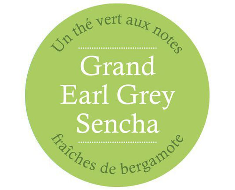 Th&eacute; Vert Grand Earl Grey Sencha - Vrac 100 g - COMPTOIR FRAN&Ccedil;AIS DU TH&Eacute; image number 1