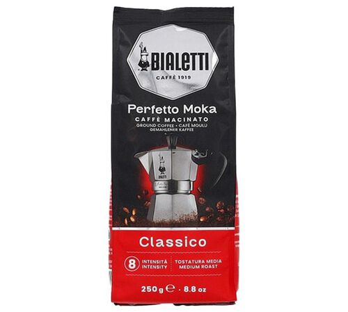 Bialetti Ground Coffee Perfetto Moka Classico for Moka Pot - 250g